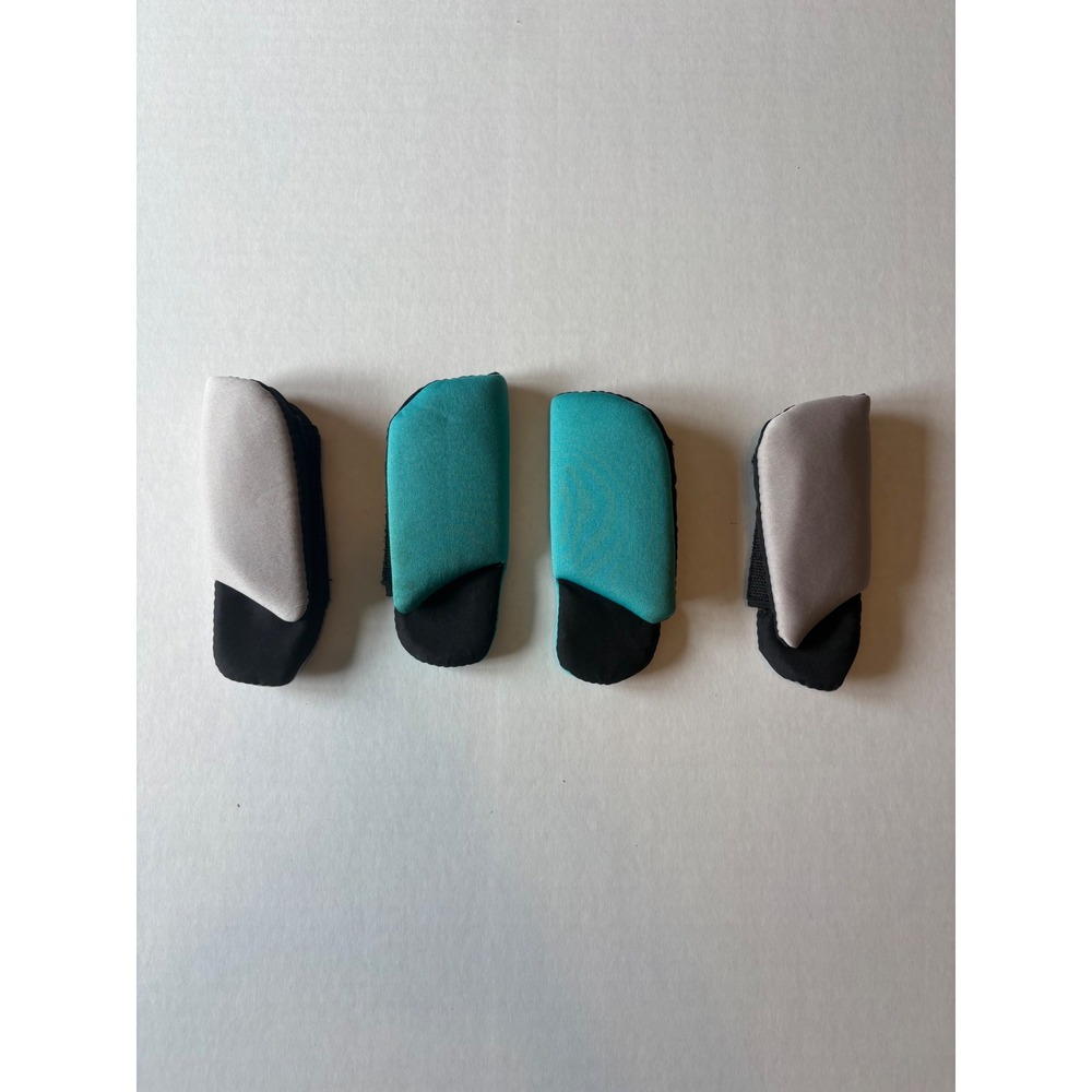 Chicco Nextfit Convertible Car Seat Shoulder Pads Light Grey Turquoise